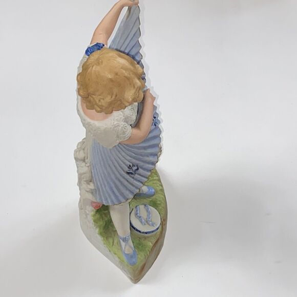Antique Gebruder Heubach Large Bisque Dance Girl Figure Porcelain Colectivo - Picture 11 of 16
